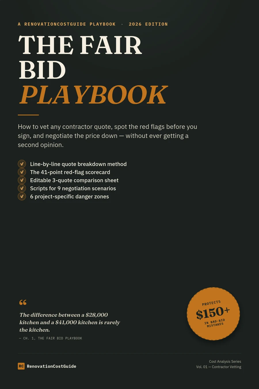 The Fair Bid Playbook book cover